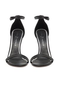 Eva Minge Sandały RHODODEN-LT934-32 Czarny. Kolor: czarny. Materiał: skóra #4