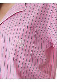 Lauren Ralph Lauren - LAUREN RALPH LAUREN Piżama ILN12502 Różowy. Kolor: różowy. Materiał: bawełna #2