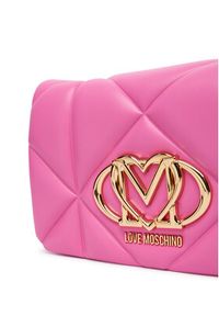 Love Moschino - LOVE MOSCHINO Torebka JC4043PP1OLC0604 Różowy. Kolor: różowy. Materiał: skórzane #5