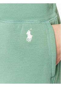 Polo Ralph Lauren Spodnie dresowe 211794397023 Zielony Regular Fit. Kolor: zielony. Materiał: bawełna, dresówka #8