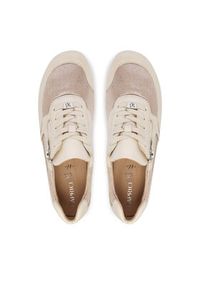 Caprice Sneakersy 9-23723-44 Écru. Kolor: kremowy. Materiał: skóra #5