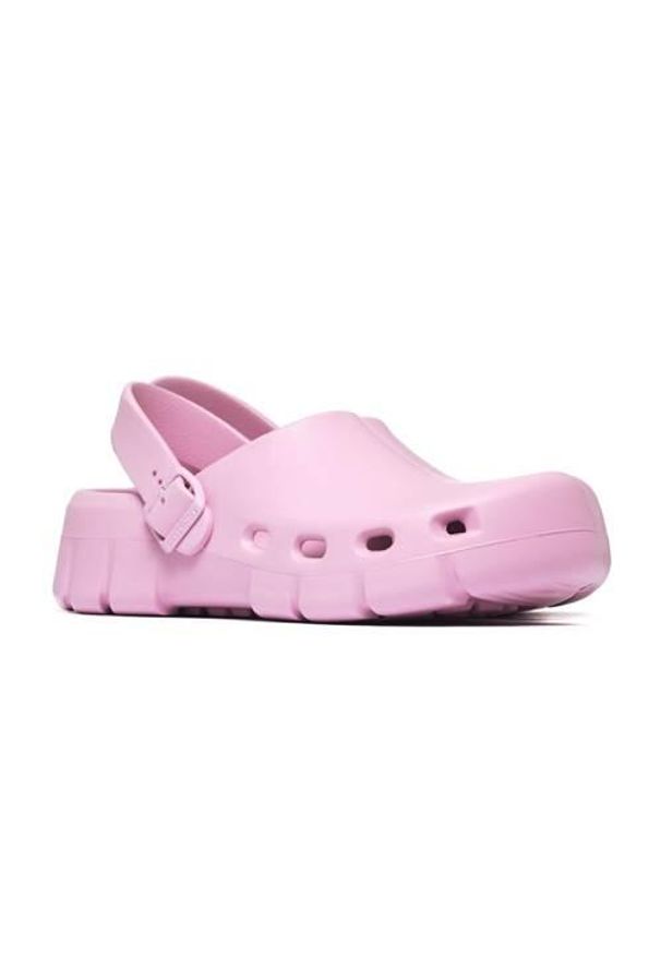 Buty do chodzenia damskie Birkenstock Birki Flow Eva Fondant. Kolor: różowy. Materiał: materiał, syntetyk