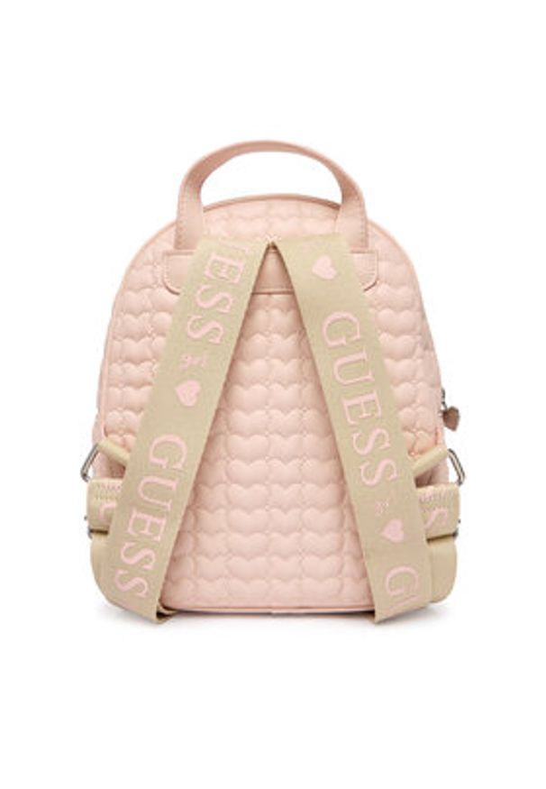 Guess Plecak J6GZ00 WHEG0 Różowy. Kolor: różowy. Materiał: skóra
