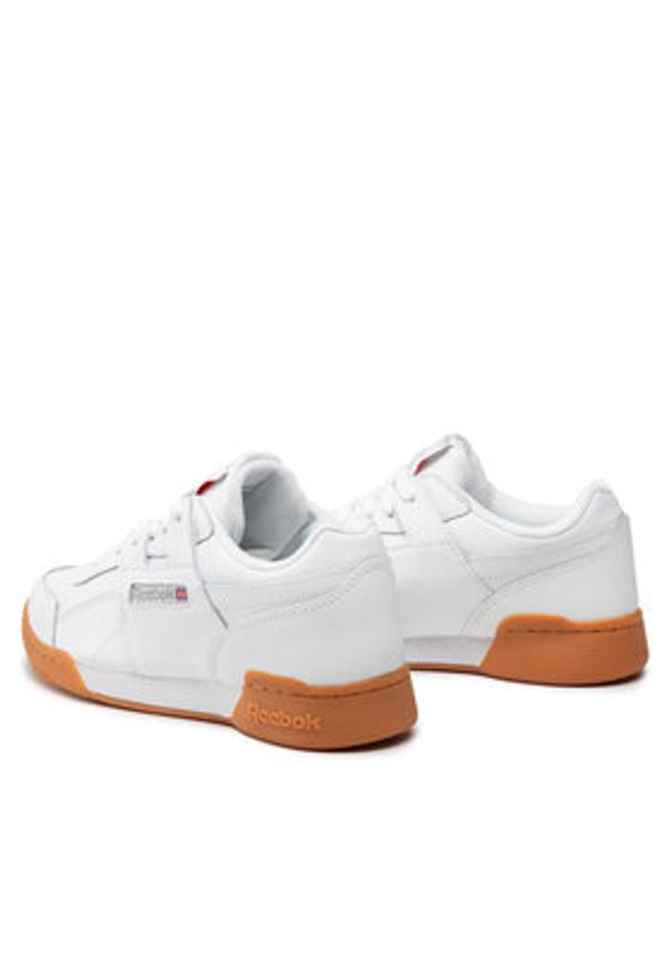 Reebok Sneakersy Workout Plus CN2126 Biały. Kolor: biały. Materiał: skóra. Model: Reebok Workout