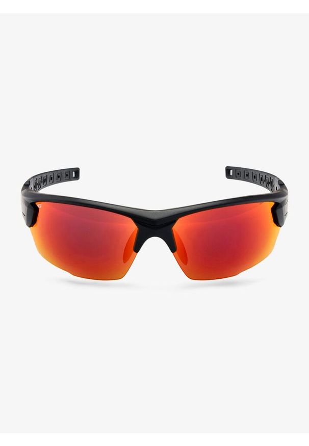 Okulary do biegania GOG Steno - black/poly.red. Kolor: czarny