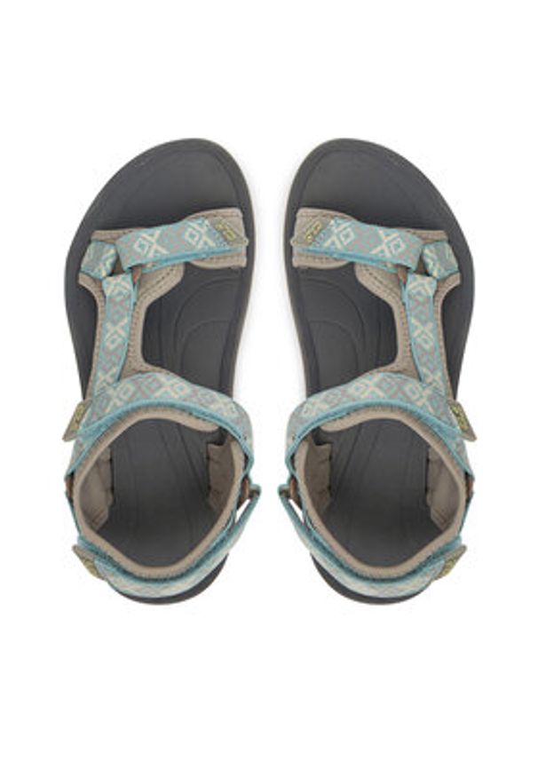 Jack Wolfskin Sandały Wave Breaker 4050291 Zielony. Kolor: zielony. Materiał: materiał