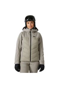 Damska kurtka narciarska Helly Hansen Bellissimo. Kolor: szary. Sezon: zima. Sport: narciarstwo