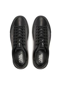 Karl Lagerfeld - KARL LAGERFELD Sneakersy KL52223 Czarny. Kolor: czarny. Materiał: skóra #4