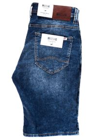 Mustang - SPODENKI MĘSKIE MUSTANG Chicago Short DENIM BLUE 1007113 5000 683. Materiał: denim #10