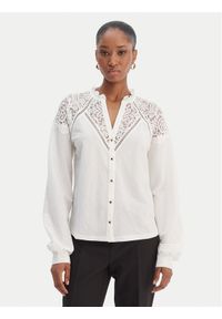 Morgan Koszula 261-TNICOLE Biały Regular Fit. Kolor: biały. Materiał: syntetyk #1