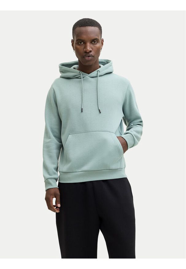 Jack & Jones Bluza Bradley 12249340 Turkusowy Relaxed Fit. Kolor: turkusowy. Materiał: syntetyk, bawełna