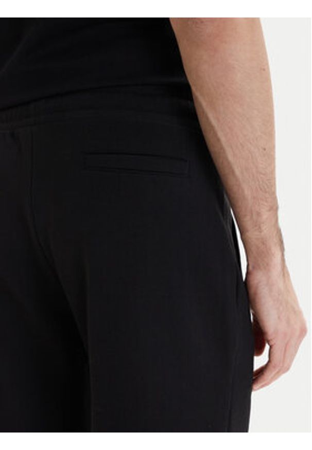 Plein Sport Szorty sportowe SAFC MJT2789 STE003N Czarny Regular Fit. Kolor: czarny. Materiał: bawełna. Styl: sportowy