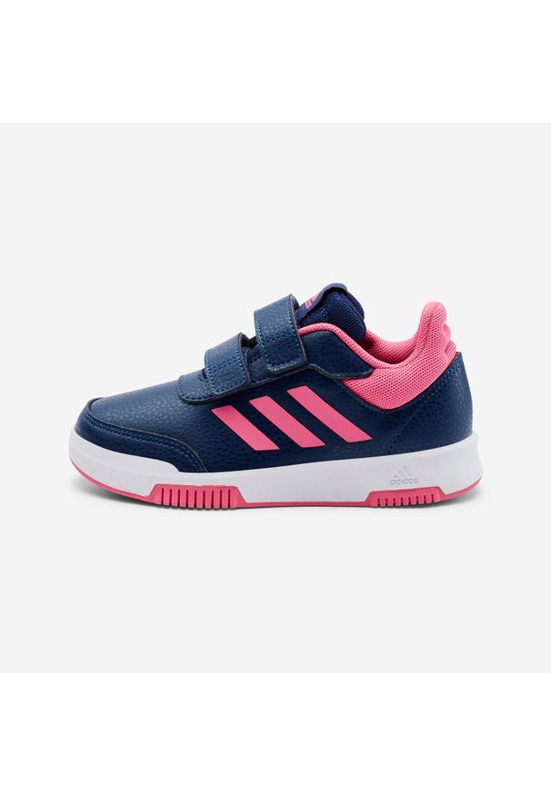 Adidas - Buty sportowe dla dzieci ADIDAS Tensaur. Okazja: na uczelnię. Zapięcie: rzepy. Kolor: wielokolorowy, różowy, niebieski. Materiał: kauczuk