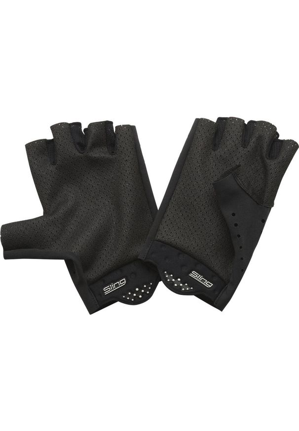Rękawiczki rowerowe męskie 100% Sling Bike Short Finger Gloves. Kolor: czarny. Sport: kolarstwo