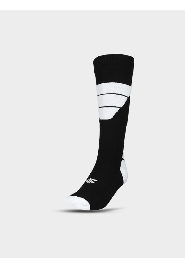 4f - 4F Skarpety narciarskie damskie - czarne 35-38. Kolor: czarny. Materiał: włókno, bawełna, syntetyk, materiał. Wzór: jednolity. Sport: narciarstwo
