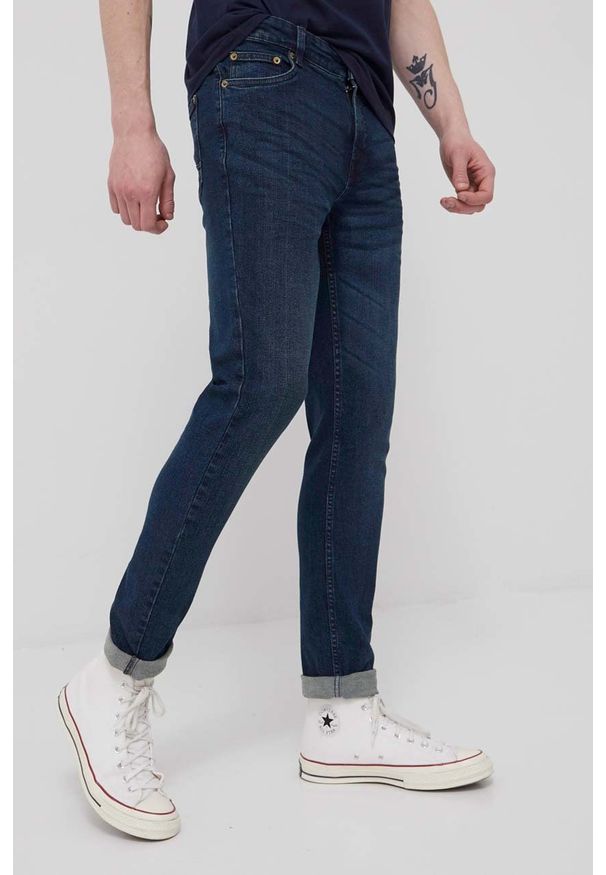 !SOLID - Solid jeansy Joy męskie. Kolor: niebieski