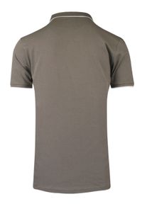 Oryginalna Koszulka Polo - Brave Soul - Taupe (Beż z Szarością). Okazja: na co dzień. Typ kołnierza: polo. Kolor: wielokolorowy, beżowy, brązowy. Materiał: bawełna. Styl: casual #3