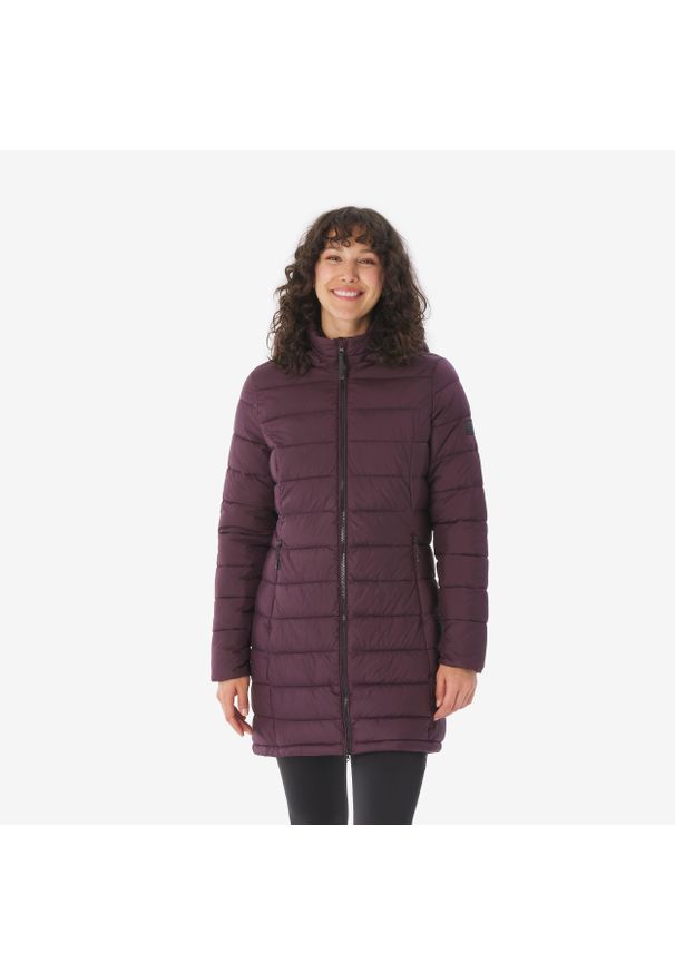 Kurtka turystyczna zimowa damska Regatta Starler długa. Materiał: poliester, tkanina, puch, syntetyk. Długość: długie. Sezon: zima. Sport: turystyka piesza