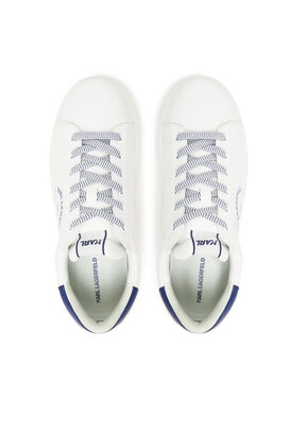 Karl Lagerfeld - KARL LAGERFELD Sneakersy KL52538K Granatowy. Kolor: niebieski. Materiał: skóra