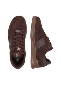 Beverly Hills Polo Club Sneakersy CEO-A1419104A Brązowy ciemny. Kolor: brązowy. Materiał: materiał #7