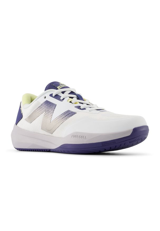 Buty damskie New Balance WCH796D4 – białe. Kolor: biały. Materiał: materiał, guma. Szerokość cholewki: normalna. Sport: bieganie, tenis, fitness