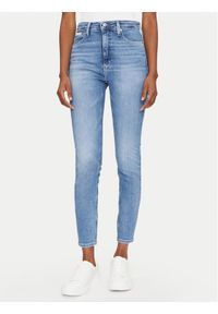 Calvin Klein Jeans Jeansy J20J225144 Niebieski Super Skinny Fit. Kolor: niebieski