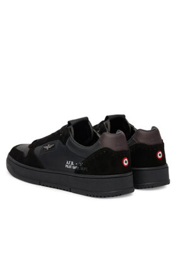 Aeronautica Militare Sneakersy 261SC0235UPL00244 Czarny. Kolor: czarny. Materiał: skóra
