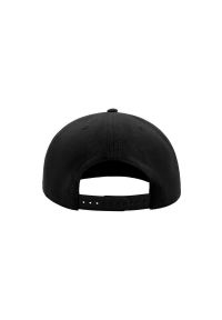 ATLANTIS - 6panelowa Czapka Snap Back Flat Visor. Kolor: czarny