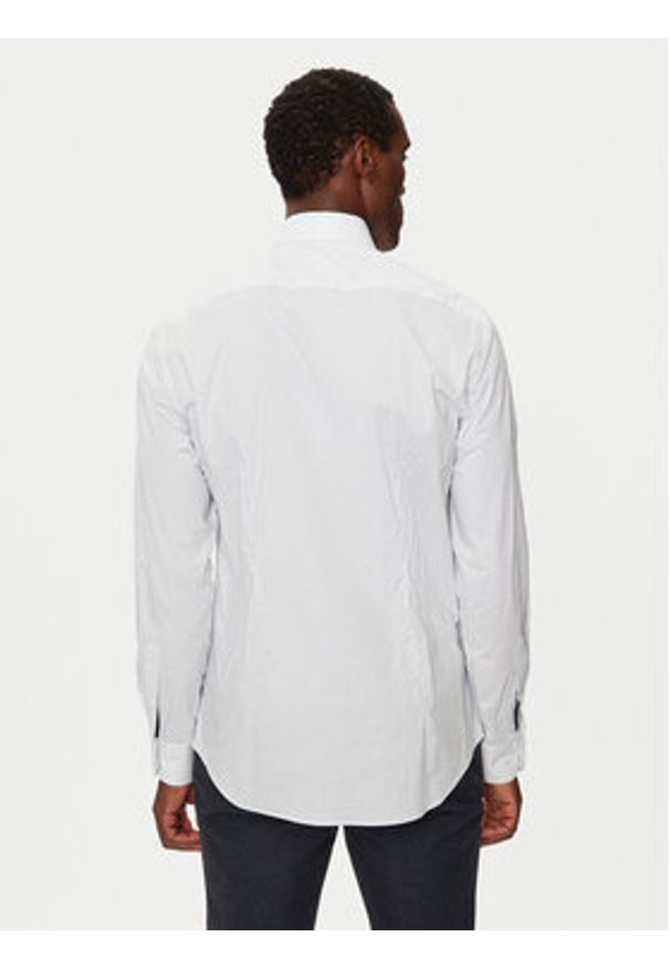 TOMMY HILFIGER - Tommy Hilfiger Koszula MW0MW36923 Biały Slim Fit. Kolor: biały. Materiał: bawełna