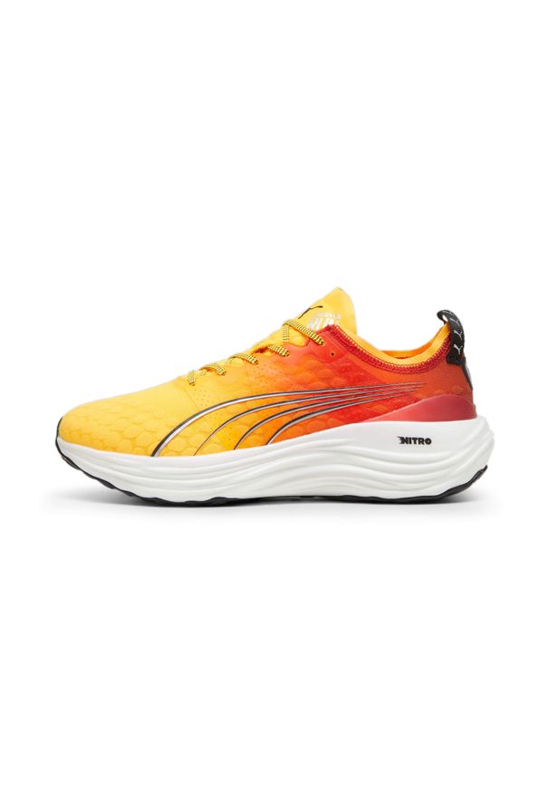 Buty do biegania Puma Foreverrun Nitro Fade. Kolor: biały, wielokolorowy, pomarańczowy. Sport: bieganie