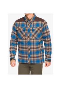 Koszula ocieplana męska Helikon-Tex Winter Warden Shirt. Okazja: na co dzień. Kolor: niebieski. Styl: casual