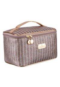 Kosmetyczka Peterson PTN KOS-L04-B j. różowy. Kolor: różowy. Materiał: materiał