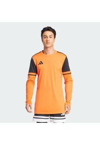Adidas - Koszulka Squadra 25 Goalkeeper Long Sleeve. Kolor: wielokolorowy, pomarańczowy, czarny. Materiał: materiał. Długość rękawa: długi rękaw. Sport: piłka nożna