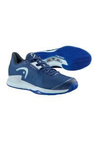 Buty tenisowe damskie Head Sprint Pro 3.5 Clay Women. Kolor: niebieski. Sport: bieganie, tenis