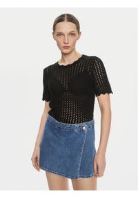 GAP - Gap T-Shirt 864914 Czarny Regular Fit. Kolor: czarny. Materiał: bawełna