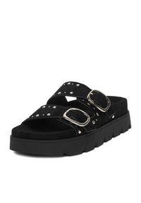 DeeZee Klapki CEO-HY35011-1 Czarny. Kolor: czarny. Materiał: materiał #6