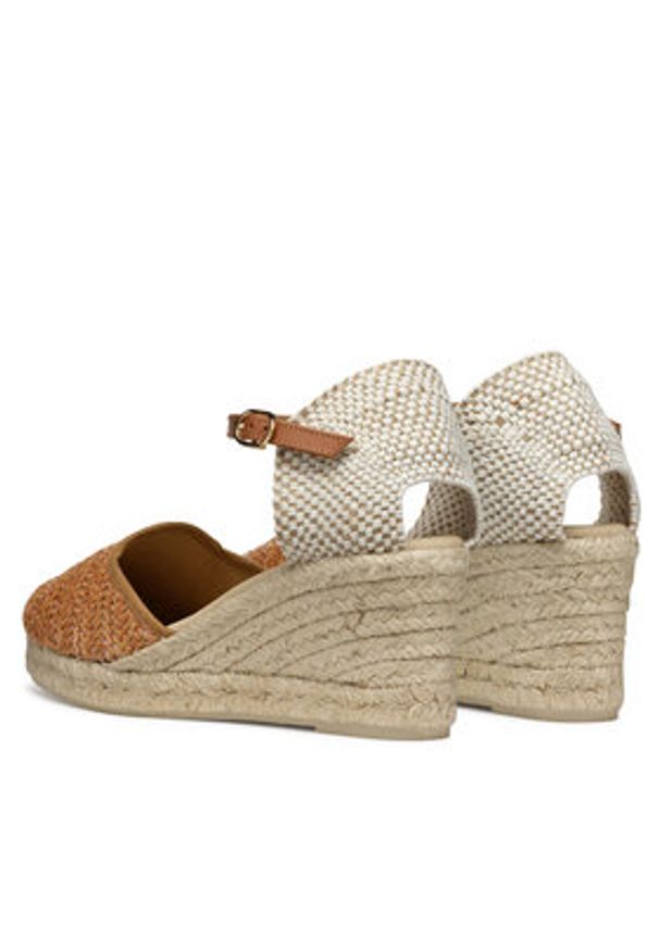 Geox Espadryle D Gelsa Low D55NGE 02MLM C5006 Brązowy. Kolor: brązowy. Materiał: materiał