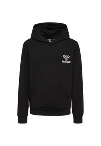 Bluza z kapturem dla dzieci Hummel Proud. Typ kołnierza: kaptur. Kolor: czarny. Materiał: bawełna