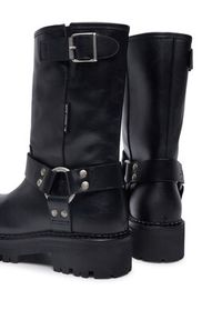 Tommy Jeans Botki Tjw Urban Biker Boot Leather EN0EN02728 Czarny. Kolor: czarny. Materiał: skóra #5