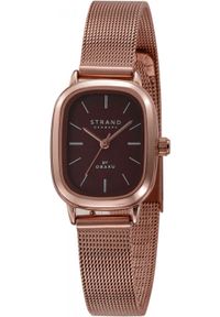 Zegarek damski Strand S755LXVNMN brązowy. Kolor: brązowy #1