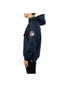 Kurtka turystyczna męska Ellesse Mont 2. Kolor: niebieski. Materiał: softshell. Sport: turystyka piesza