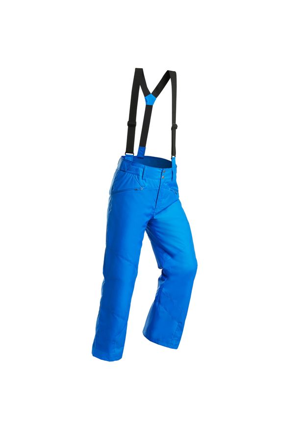 WEDZE - Spodnie narciarskie męskie Wedze 180. Kolor: niebieski. Materiał: tkanina, poliester, materiał. Sport: narciarstwo