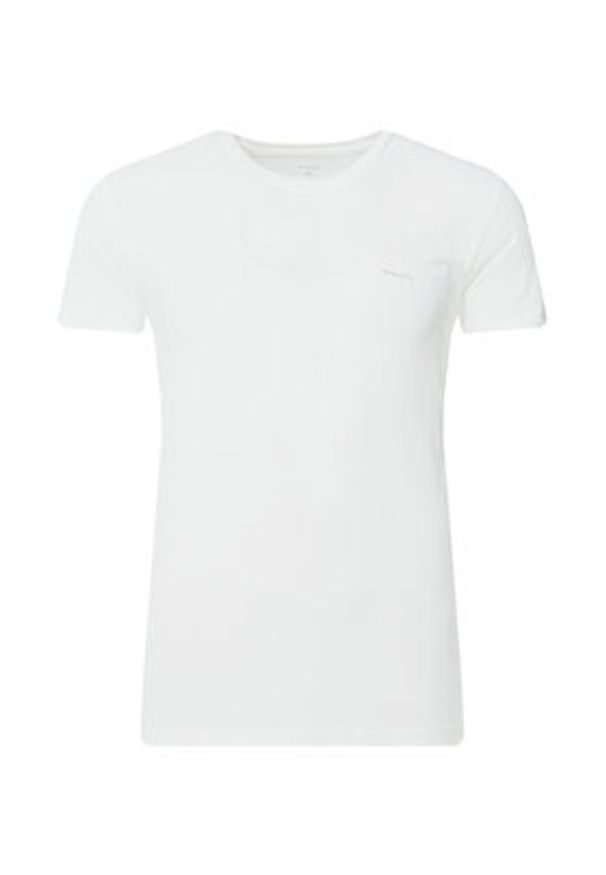 GANT - Gant Komplet 2 t-shirtów 900012008 Biały Regular Fit. Kolor: biały. Materiał: bawełna
