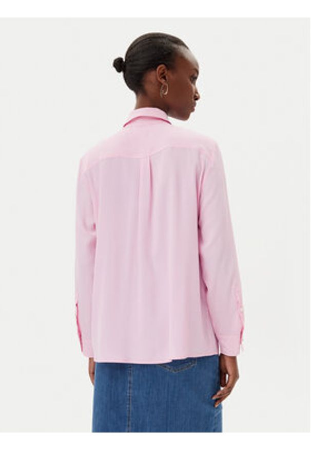 Marella Koszula Ordine 2513111151200 Różowy Regular Fit. Kolor: różowy. Materiał: syntetyk