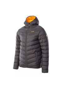 Hi-tec - Kurtka męska zimowa Hi-Tec Salrin - czarna, Rozmiar XXL. Kolor: czarny. Materiał: materiał, nylon. Sezon: zima #1