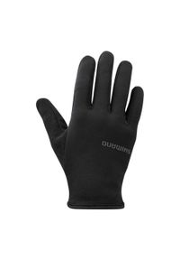 SHIMANO - Rękawiczki kolarskie W LIGHT THERMAL, damskie. Kolor: czarny. Materiał: materiał, polar. Sport: kolarstwo