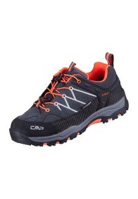 Buty trekkingowe dla dzieci CMP Rigel Low Trekking. Kolor: szary. Materiał: guma, materiał, syntetyk. Szerokość cholewki: normalna. Sport: turystyka piesza