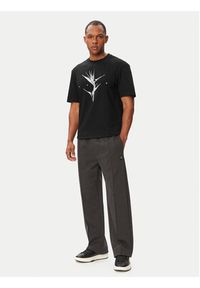 Hugo - HUGO T-Shirt Darise 50563436 Czarny Relaxed Fit. Kolor: czarny. Materiał: bawełna #3