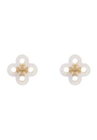 Kolczyki Tory Burch. Materiał: złote. Kolor: złoty #1