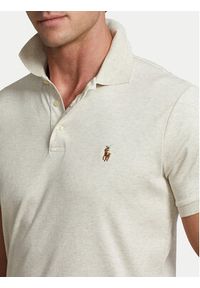 Polo Ralph Lauren Polo 710713130002 Écru Custom Slim Fit. Typ kołnierza: polo. Materiał: bawełna #2